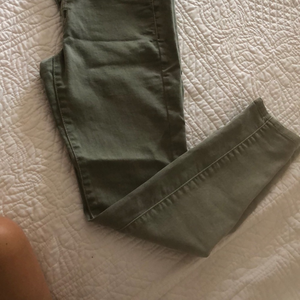 Light green jeans